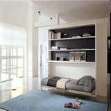隐形床壁床翻转沙发床一物多用创意家居定制定做小户型多功能家具