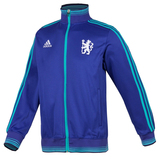 Adidas阿迪达斯男子立领外套新款英超 切尔西足球针织夹克AA6797