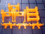 3d打印机 塑料件 机架套件 结构件 并联臂 diy rostock mini pro