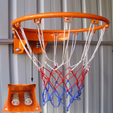 室外标准成人儿童篮球板篮圈户外弹簧篮球圈扣篮壁挂式篮球架篮框