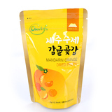韩国原装进口食品 济州岛 橘子干桔子干 3包*35g/1盒特价包邮果脯
