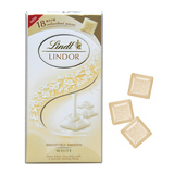 瑞士莲lindt 进口软心小块装白巧克力100g 18独立小块