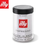illy意大利原装进口食品 意式深度烘焙咖啡豆 非速溶正品罐装250g