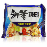 【天猫超市】韩国进口拉面 九日牌海鲜面125g单包 速食方便面泡面