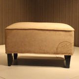 客厅休息坐凳 可定做 长方形沙发凳 优质布艺坐凳 时尚沙发凳