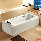 科泽 浴缸 亚克力 五件套 独立式普通浴缸 成人浴盆浴池1.4-1.8米
