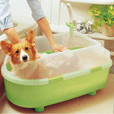 爱丽思宠物浴盆BO-800E中大型犬狗狗猫咪洗澡大盆环保树脂狗浴盆