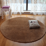 馨采可水洗柔软时尚地毯客厅茶几地毯卧室床边毯130*185cm椭圆形
