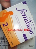 预订 德国孕妇叶酸Femibion 2阶段+DHA+维他命D3 双月剂量孕13周