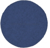 德国订货 Mavi系列客厅餐厅门厅圆形羊毛地毯北欧风格床边地毯