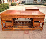 明清中式红木书桌办公台 画案 写字台非洲花梨木仿古实木书房家具