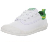 美国代购 王菲同款Volley 白色绿边帆布鞋 球鞋36 国内现货