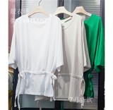 韩国东大门代购2016女装AMASS 女左起1-3色短袖圆领T恤均码&