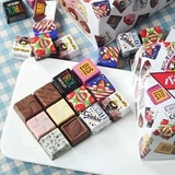 日本进口 零食 喜糖 松尾多彩巧克力160g 27枚礼盒巧克力 现货