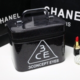 高档3ce化妆包韩国专业大容量化妆箱防水护肤品收纳包女带镜包邮