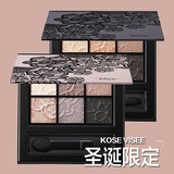 现货 日本2015圣诞限定 KOSE高丝VISEE蕾丝幻彩限量六色眼影盘