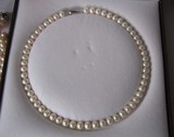 古韵小铺 代购纯天然珍珠项链白色 珍珠饰品 送妈妈 送女友礼物