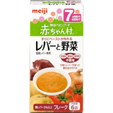 日本直邮婴儿辅食明治meiji AH21 高铁鸡肝蔬菜泥 7个月+