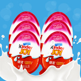 费列罗健达奇趣蛋6粒装儿童食品内含玩具牛奶巧克力零食品