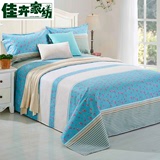 老粗布床单 纯棉提花加厚床单单件1.2米1.5米1.8米儿童床宿舍床单