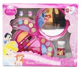 正品迪士尼童话公主专业彩妆盒D21517X水溶易洗儿童配方 表演化妆