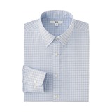 男装 精纺格子衬衫(长袖) 169188 优衣库UNIQLO