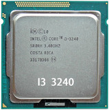 Intel/英特尔 i3-3240 CPU 散片 双核四线程 1155 正式版 22纳米