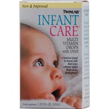 美国直邮 Twinlab Infant Care婴儿复合维生素加DHA滴剂正品50ml