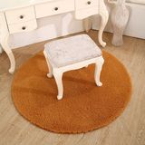 轩然羊羔绒圆形地毯健身瑜伽毯吊篮电脑椅地毯 客厅卧室圆形地毯