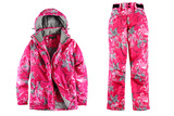 2015雪乡装备冲锋衣正品女大码加厚滑雪服女滑雪裤套装