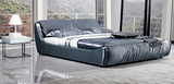 慕思澜 布床 现代简约双人床1.8米软体床婚床布艺床可拆洗
