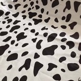 奶牛 2.4米宽幅纯棉帆布料 沙发粗布床单被套 四件套斜纹床品面料