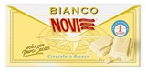 意大利原装进口NOVI诺维纯白巧克力纯可可脂特级排块100g零食包邮