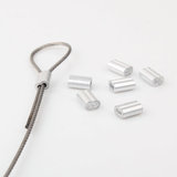 不锈钢钢丝绳卡头 绳卡 绳扣 卡环 钢丝绳夹头  1.5MM钢丝绳卡扣