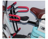 座椅前置 可折叠 带脚踏小孩安全山地自行车宝宝坐椅电动车儿童车