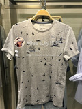 UR2016/06男装新款圆领短袖帆船图案简约时尚T恤/正品代购