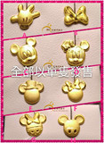香港代购 周大福专柜足金999黄金迪士尼米奇系列单边耳钉单个出售
