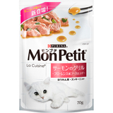 日本Monpetit猫咪主粮妙鲜包 法国至尊厨房 佛罗伦萨酱烤三文鱼