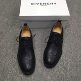 正品代购Givenchy/纪梵希男鞋圆头时尚平底休闲鞋系带男士皮鞋