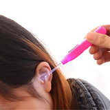 5005新款日式卡通发光耳勺 塑料电子带灯儿童发光挖耳勺 掏耳勺