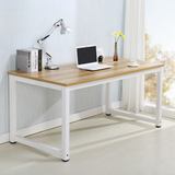 电脑桌包邮简约时尚书桌简易桌子钢木桌办公桌台式电脑桌电脑桌子