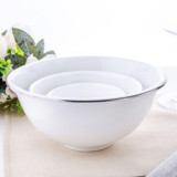 骨瓷家用创意大小汤碗泡面碗陶瓷米饭碗中式餐具套装 酒店瓷