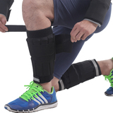男负重跑步绑腿训练沙袋绑脚钢板可调节铅块超薄隐形透气运动装备