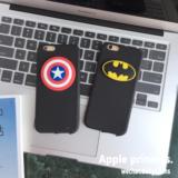 联盟美国队长iPhone6splus软壳苹果6s手机简约壳蝙蝠侠情侣保护套