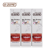 韩国原装进口欧志姆OZONE牙膏全效美白牙齿100g去烟渍包邮3支装