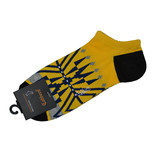 卡宾2015新款潮人民族风色织格子短筒袜船袜男袜男装袜子骚黄色