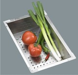不锈钢沥水篮 可移动篮子 厨房洗碗池水槽洗菜盆沥水篮大小
