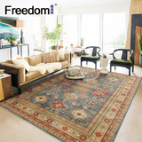 土耳其进口客厅茶几地毯  欧美时尚波斯卧室床边毯现代简约地毯