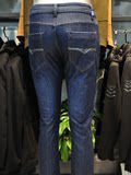 2015品牌剪标男装冬季新款男士商务休闲直筒加绒加厚牛仔裤长裤