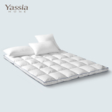 雅西亚 95白鹅绒羽绒床垫双层加厚褥子垫被1.5 1.8米床五星级酒店